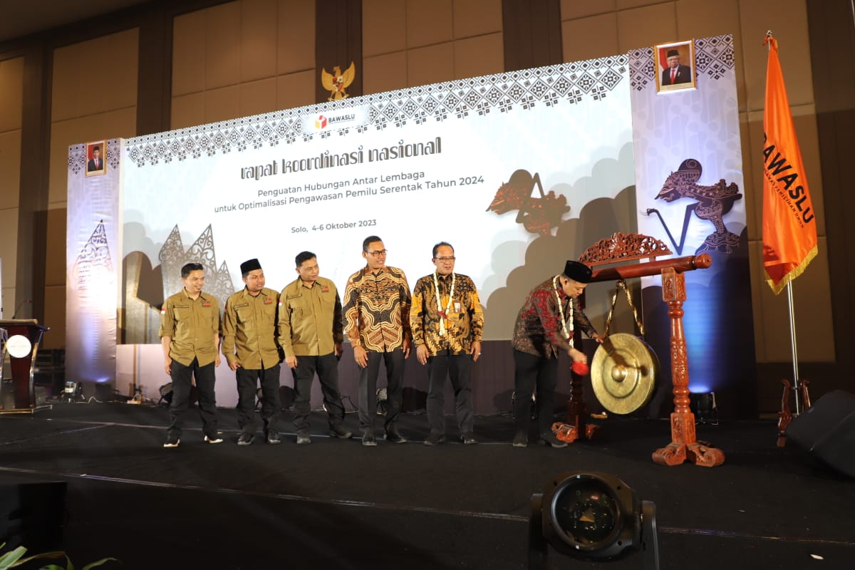Bawaslu Ingatkan Jajaran untuk Jalin Kerja Sama Antar Lembaga dengan baik