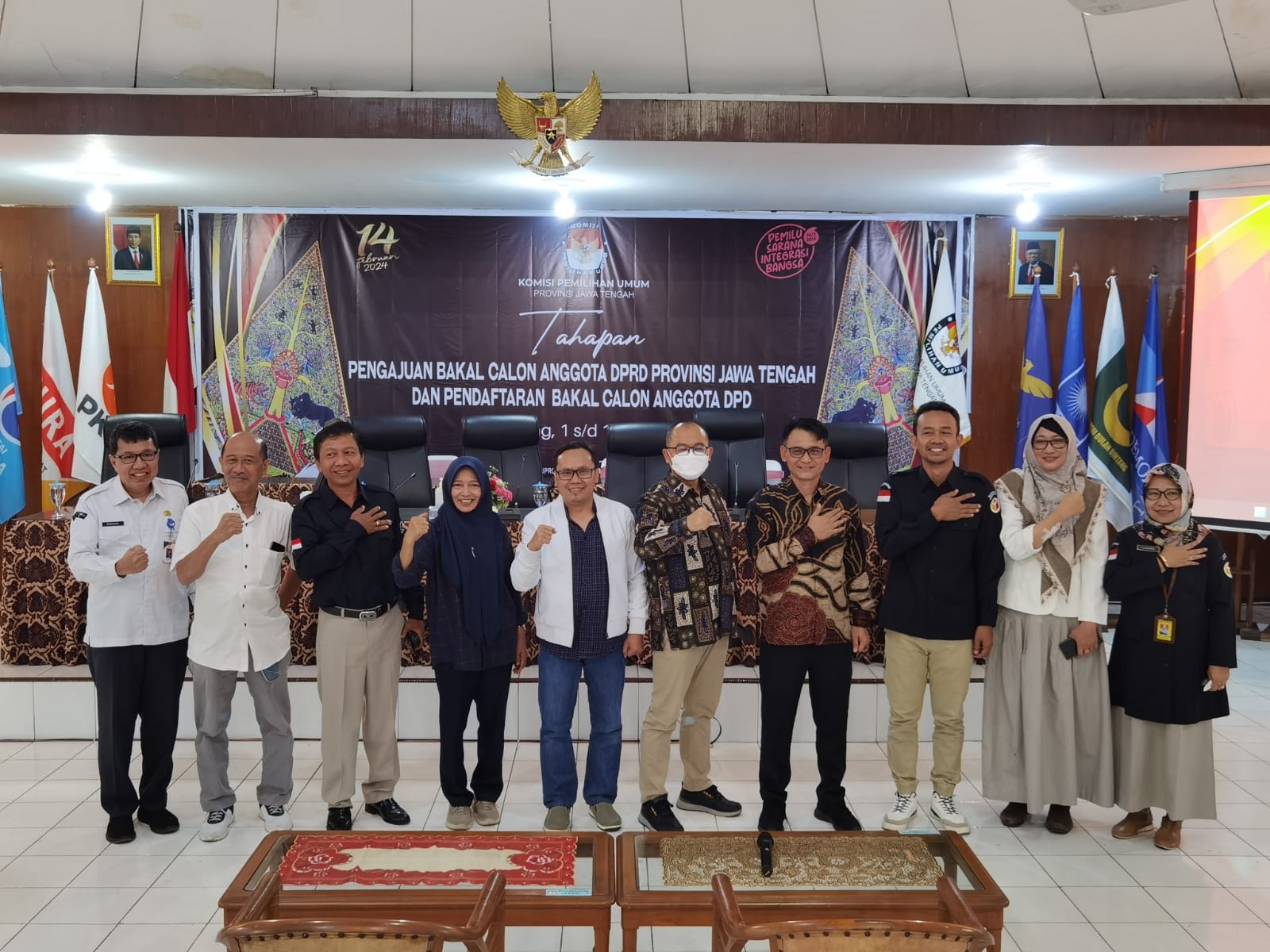 Bawaslu Jawa Tengah Awasi Pendaftaran Calon DPRD Provinsi dan Calon DPD