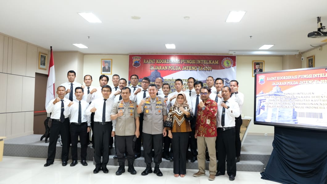 Bawaslu Jateng Sampaikan Potensi Kerawanan Pilkada 2020 di hadapan Kasat Intel Polda Se-Jateng