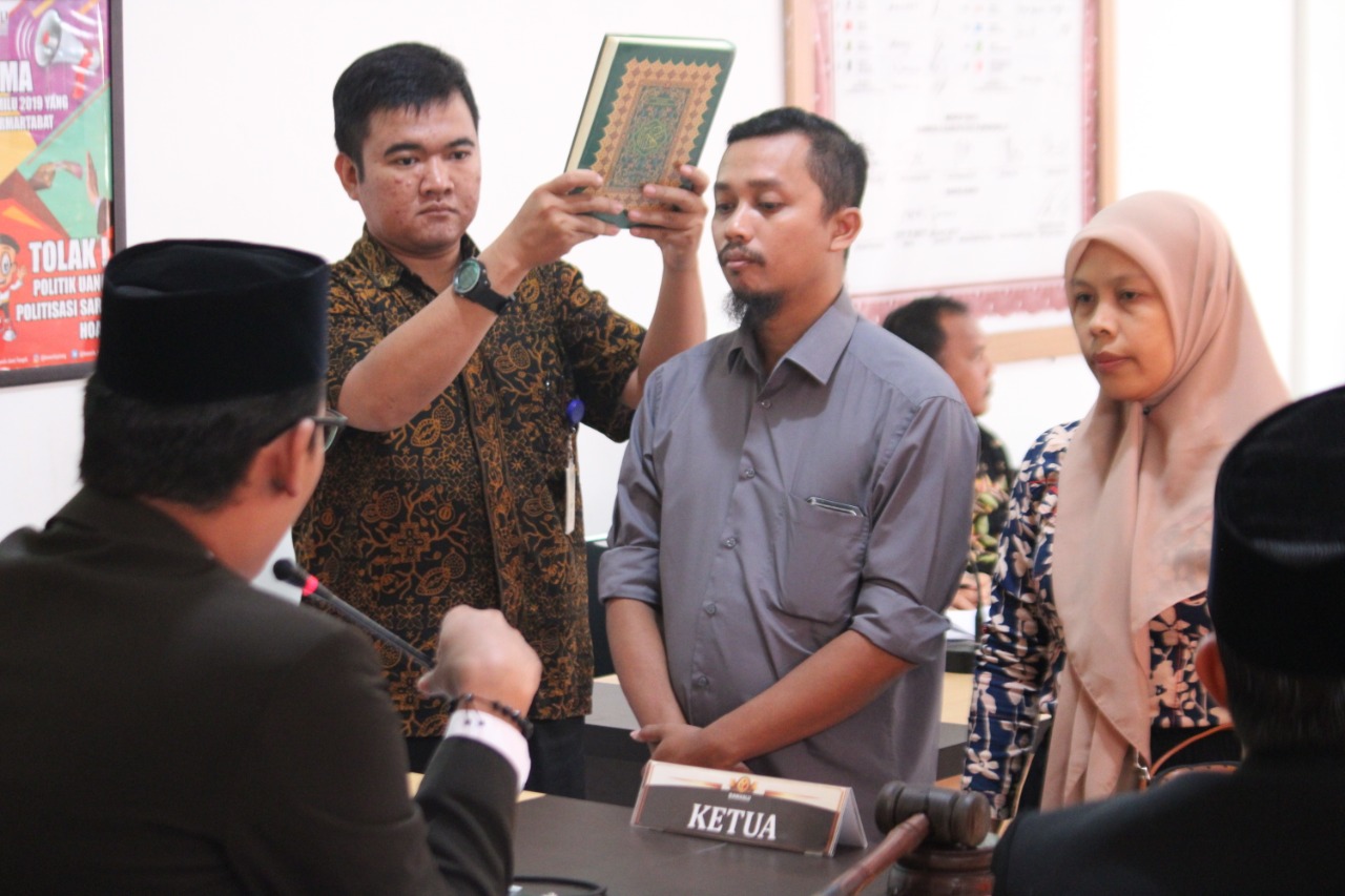 Sidang Sengketa, Pemohon Hadirkan Dua Saksi