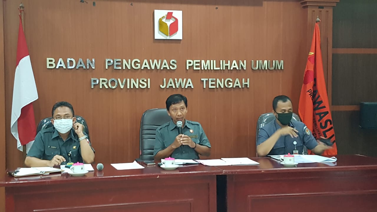 Kerja Penyelesaian Sengketa Bawaslu Jateng di Tengah Covid 19