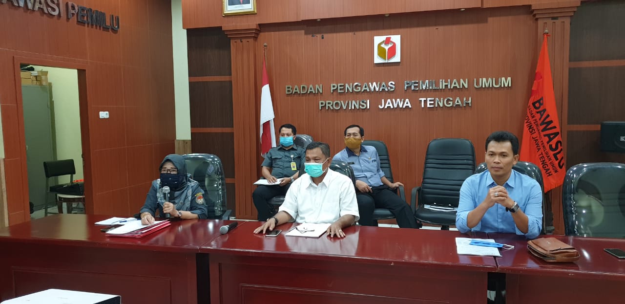 Arahan Ketua Bawaslu RI dalam Rapat di Bawaslu Jateng