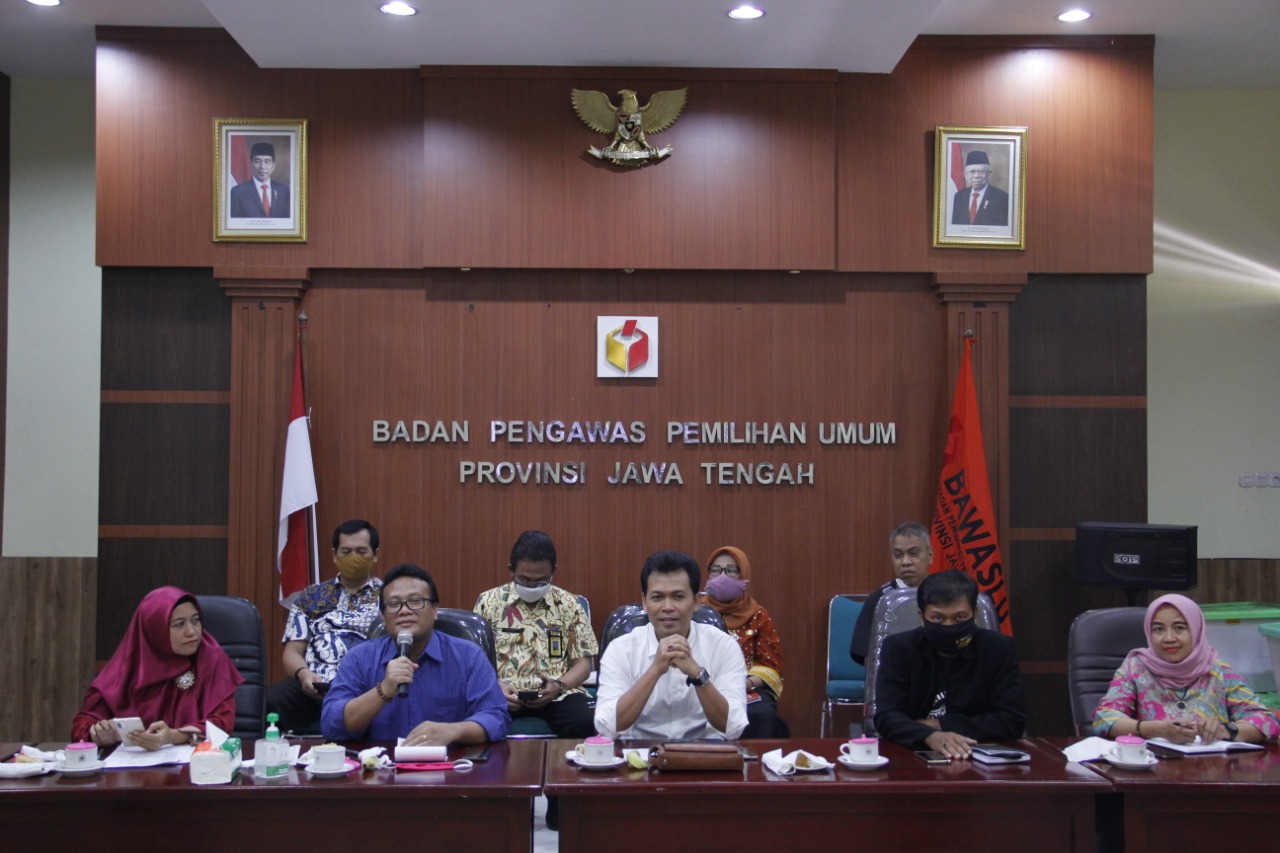 Bawaslu Jateng Halal Bihalal dan Persiapan Pengawasan Pilkada Lanjutan