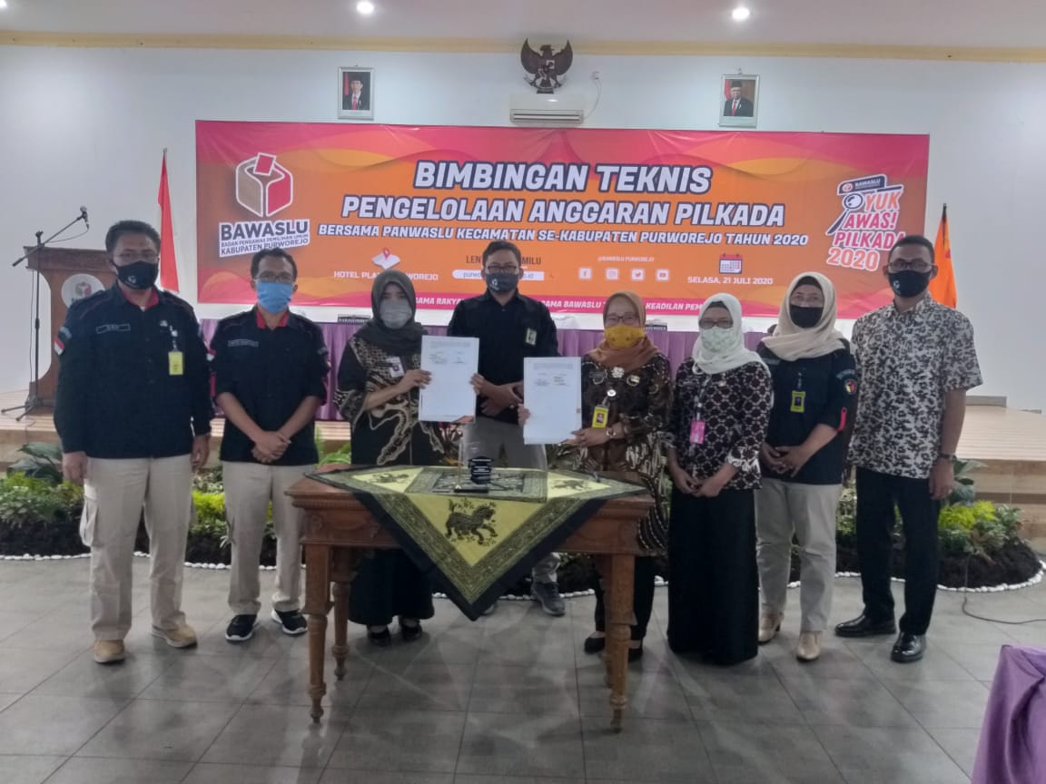 Bawaslu Purworejo-Dinas Kesehatan Kerjasama Pelaksanaan Rapid Tes