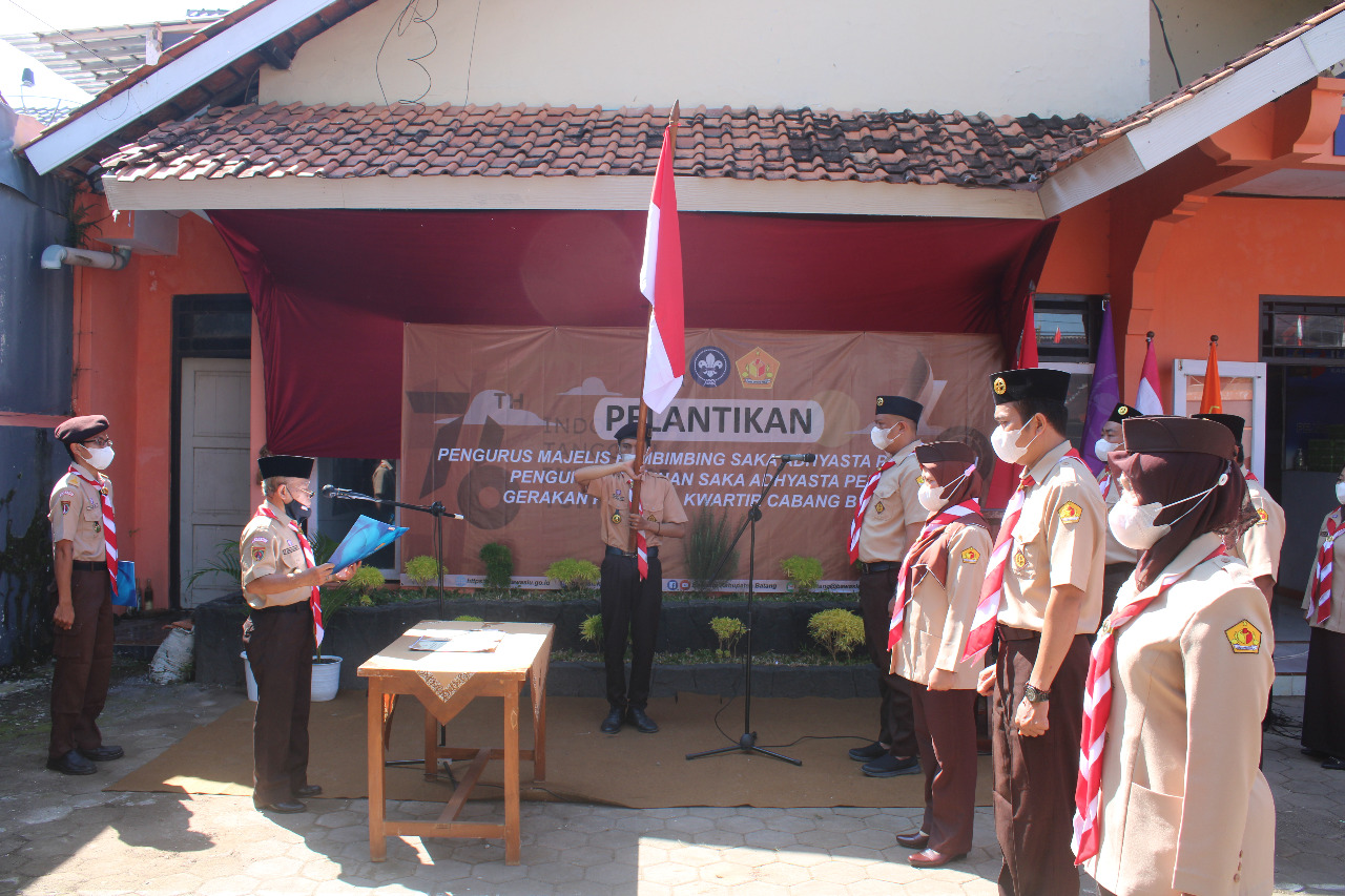 Saka Adhyasta Pemilu Bawaslu Kabupaten Batang Dikukuhkan