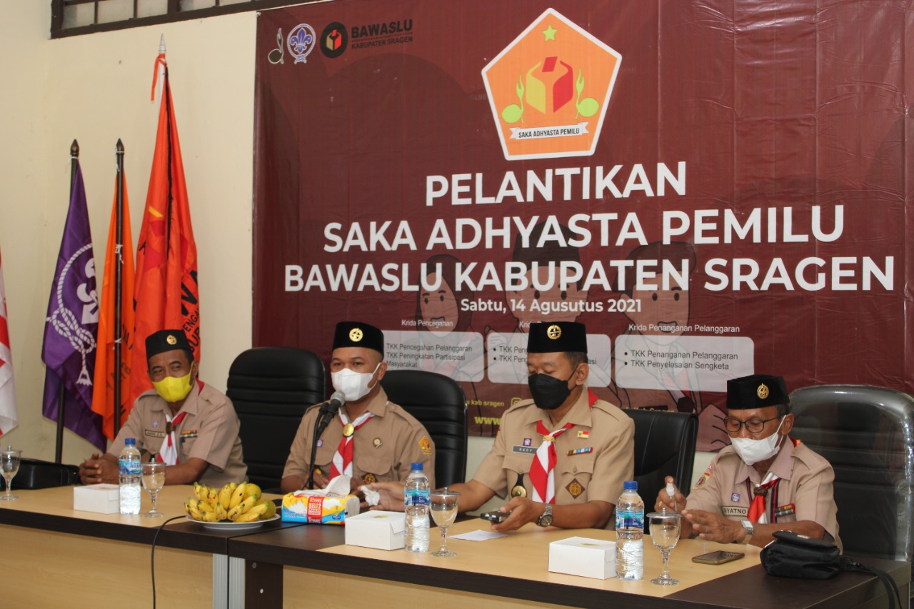 Bawaslu Sragen Resmikan SAKA Adhyasta Pemilu
