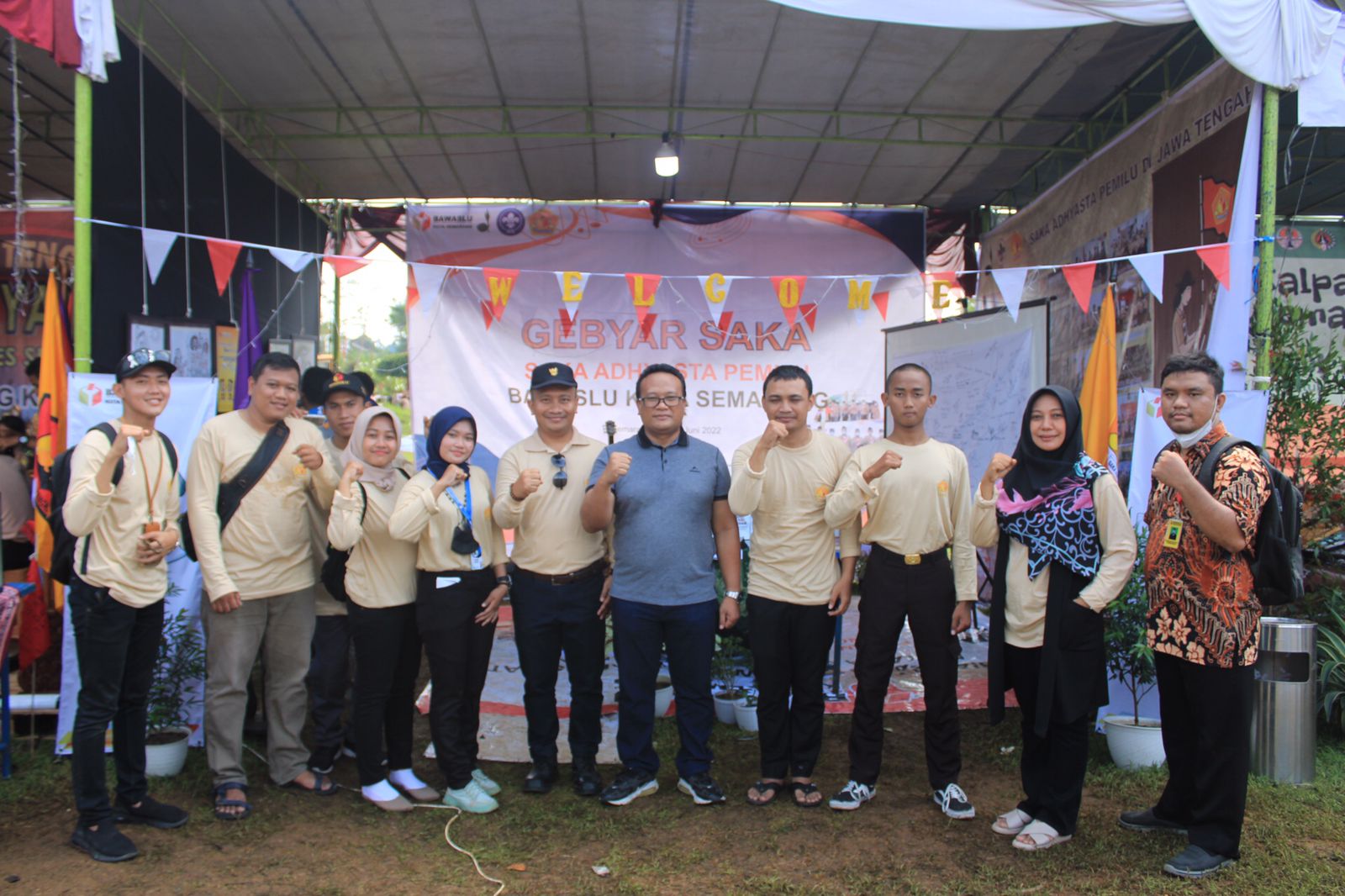 Ketua Bawaslu Jateng kunjungi Gebyar Saka di Bumi Perkemahan Jatirejo