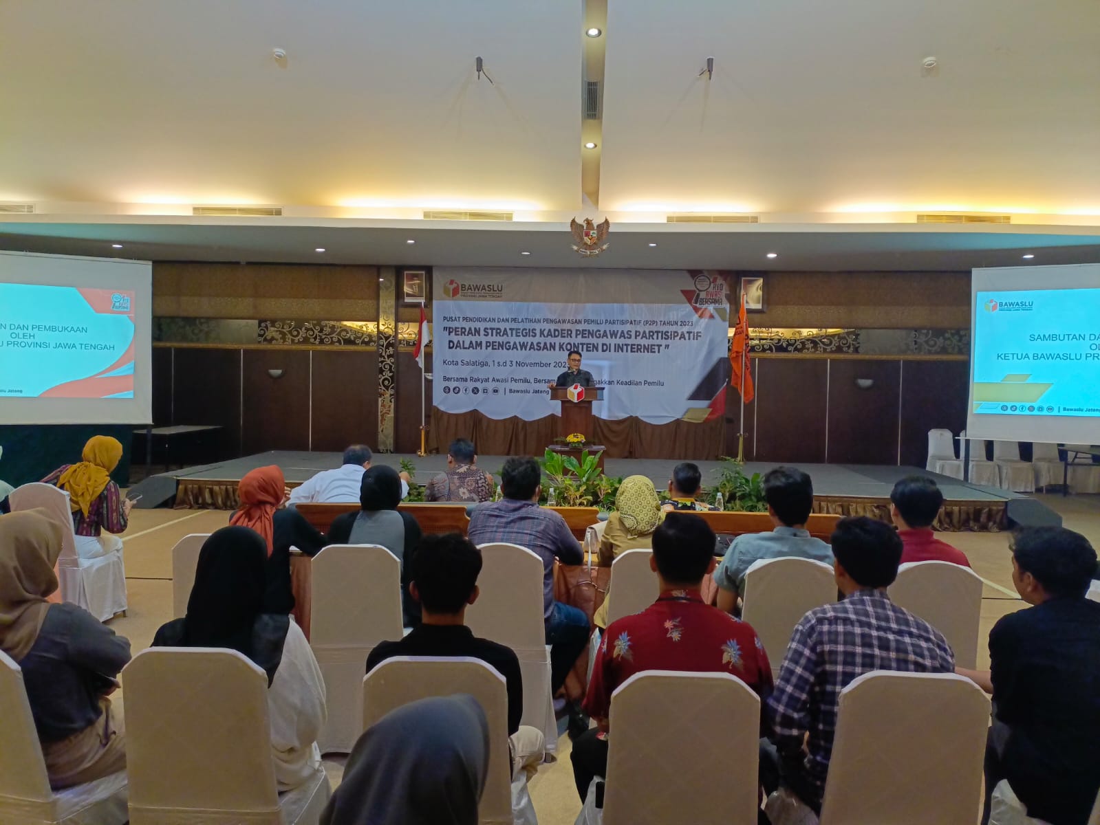 BAWASLU JATENG BENTUK RELAWAN UDARA PATROLI CYBER