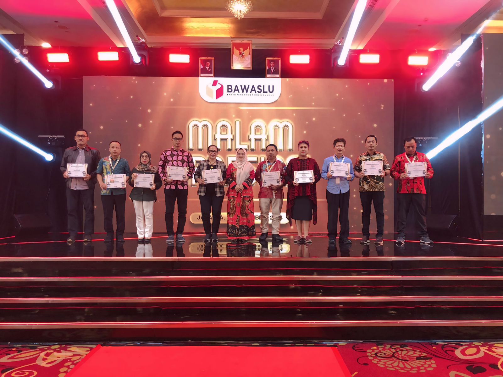 Bawaslu Jateng Raih Apresiasi Pencegahan Terbaik se Indonesia