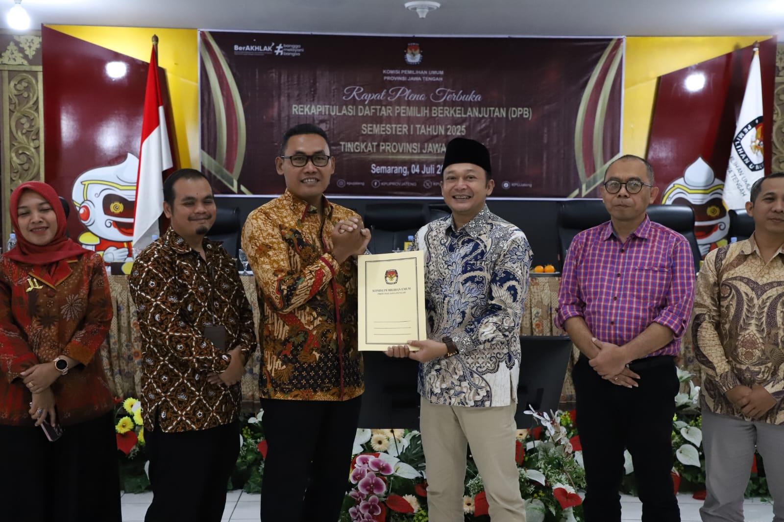 Bawaslu Dorong Akurasi Data Pemilih Lewat Pengawasan PDPB Semester I 2025 di Jawa Tengah