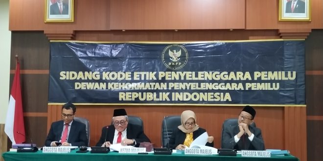 DKPP Putuskan Bawaslu Sragen Tak Melanggar Kode Etik