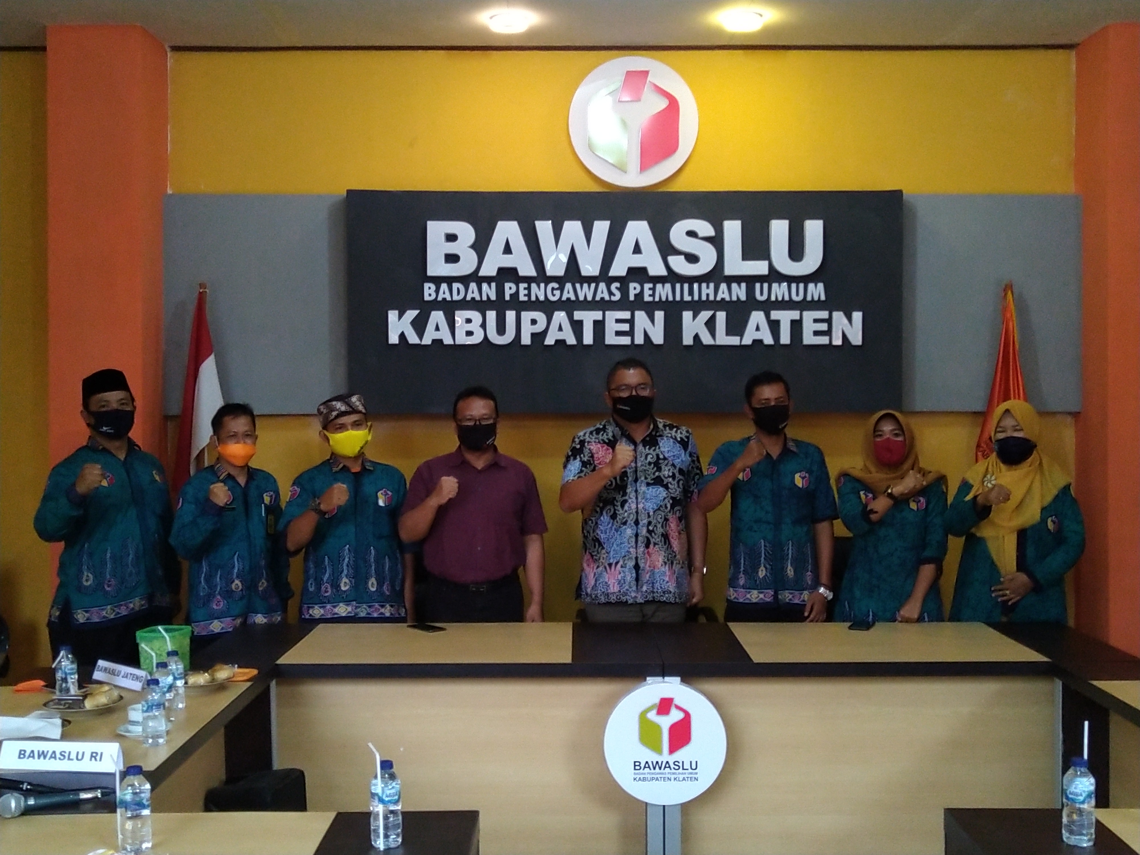 Bawaslu Jawa Tengah Laporkan Kesiapan Pengawasan Pilkada ke Anggota Bawaslu RI