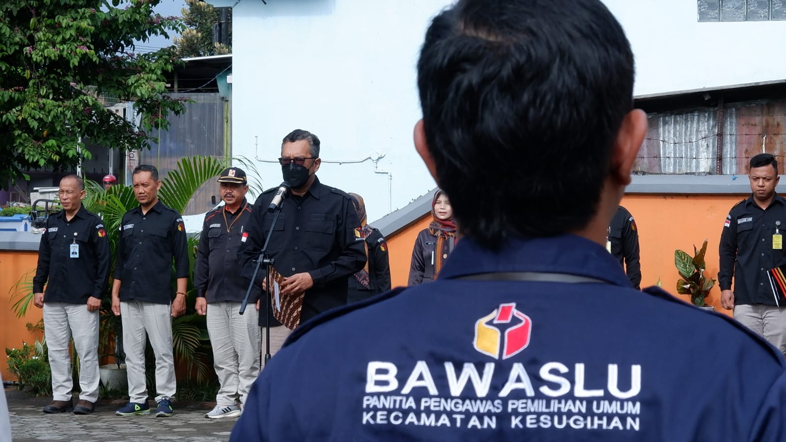 Pimpin Apel Patroli Pengawasan di Cilacap, Husain : Pastikan Masyarakat Dapat Hak Pilihnya.