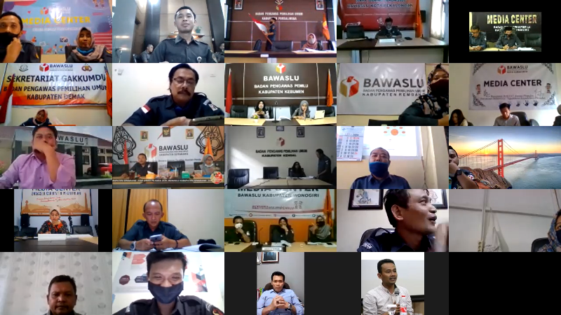 Bawaslu Jateng Matangkan Konsep Bimtek Jajaran Pengawas Adhoc