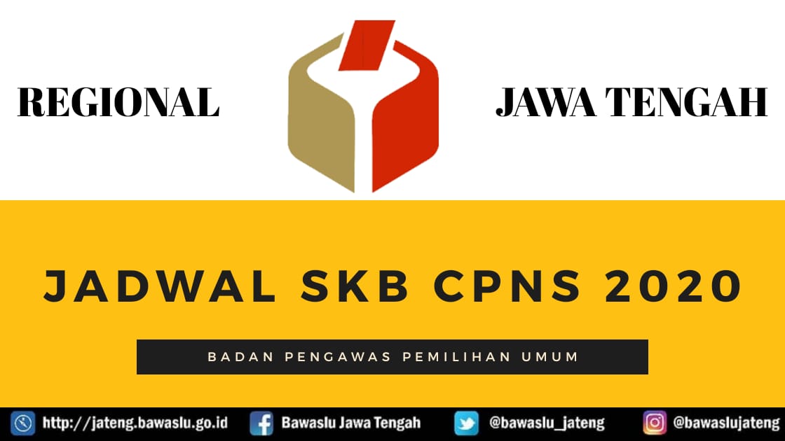 Berikut Nama dan Lokasi Tes SKB CPNS Bawaslu di Jawa Tengah