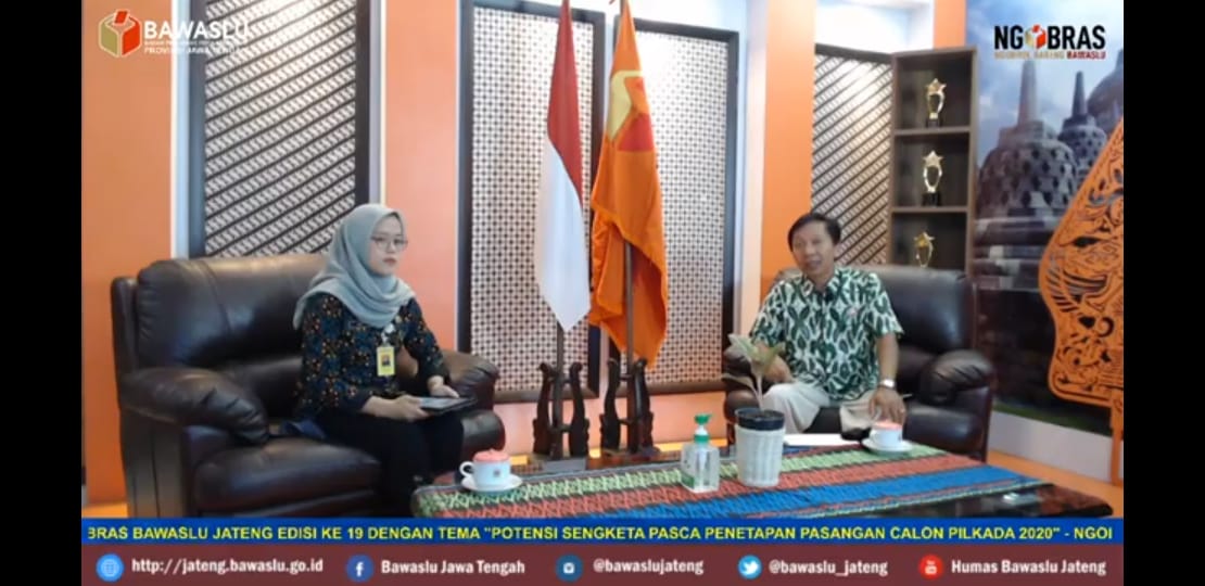 Bawaslu Jateng: Belum Ada Permohonan Penyelesaian Sengketa di Tahapan Penetapan Paslon