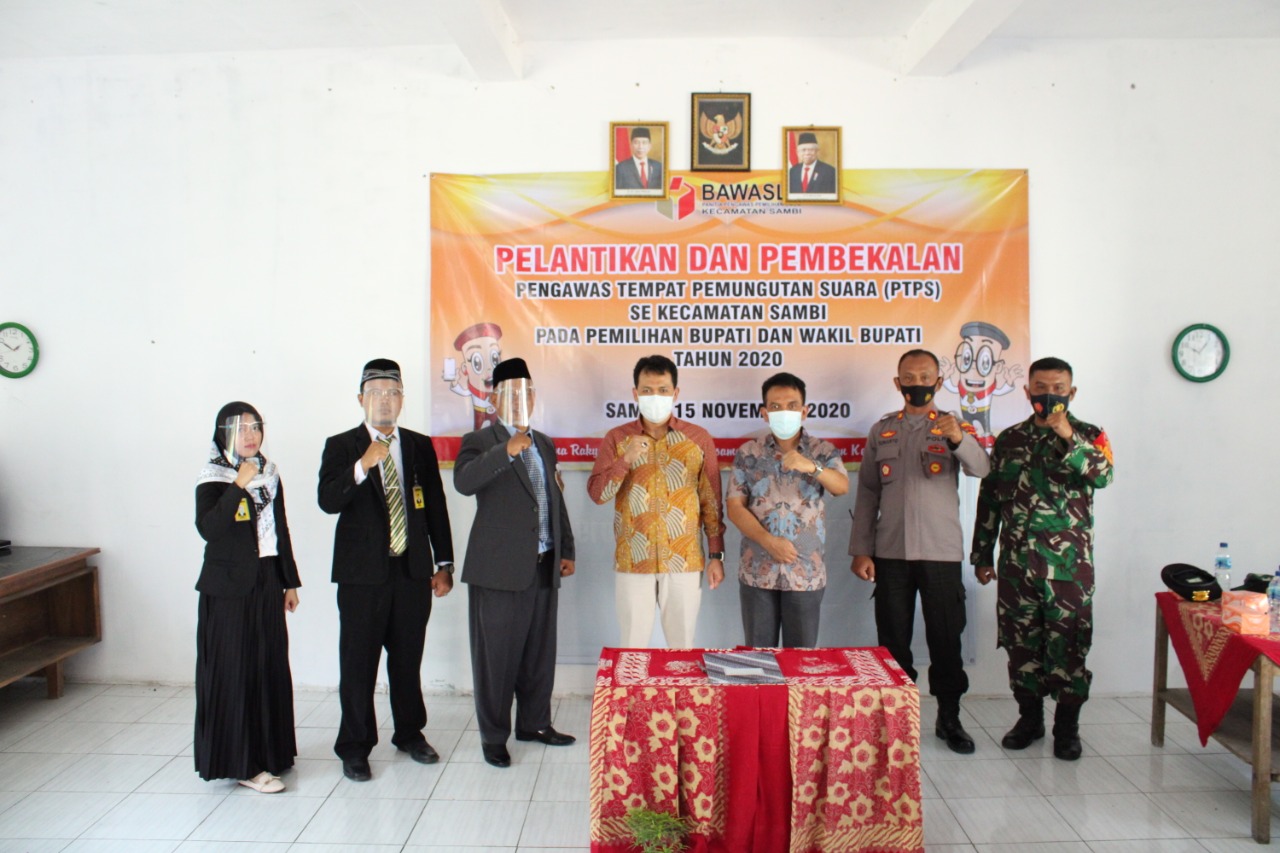 Pelantikan PTPS, Ini Pesan Anggota Bawaslu Provinsi Jawa Tengah