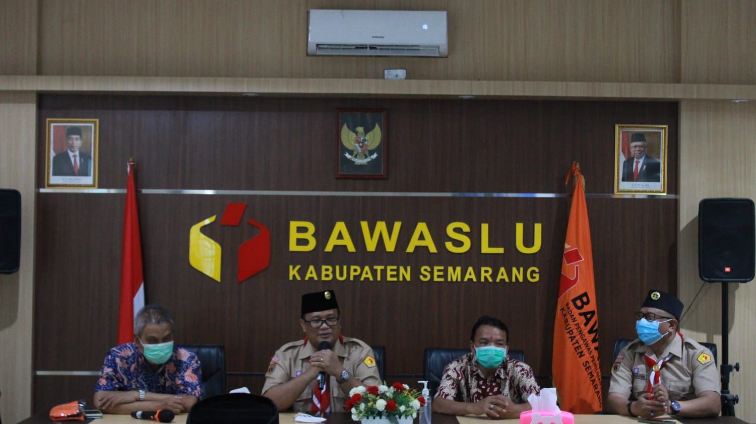Bawaslu Jateng Evaluasi Pembentukan dan Susun Rancangan Kurikulum Saka Adhyasta Pemilu Tahun 2021
