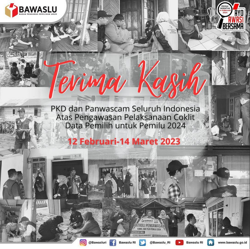 Coklit Selesai, Bawaslu Temukan 5 Kendala Khusus