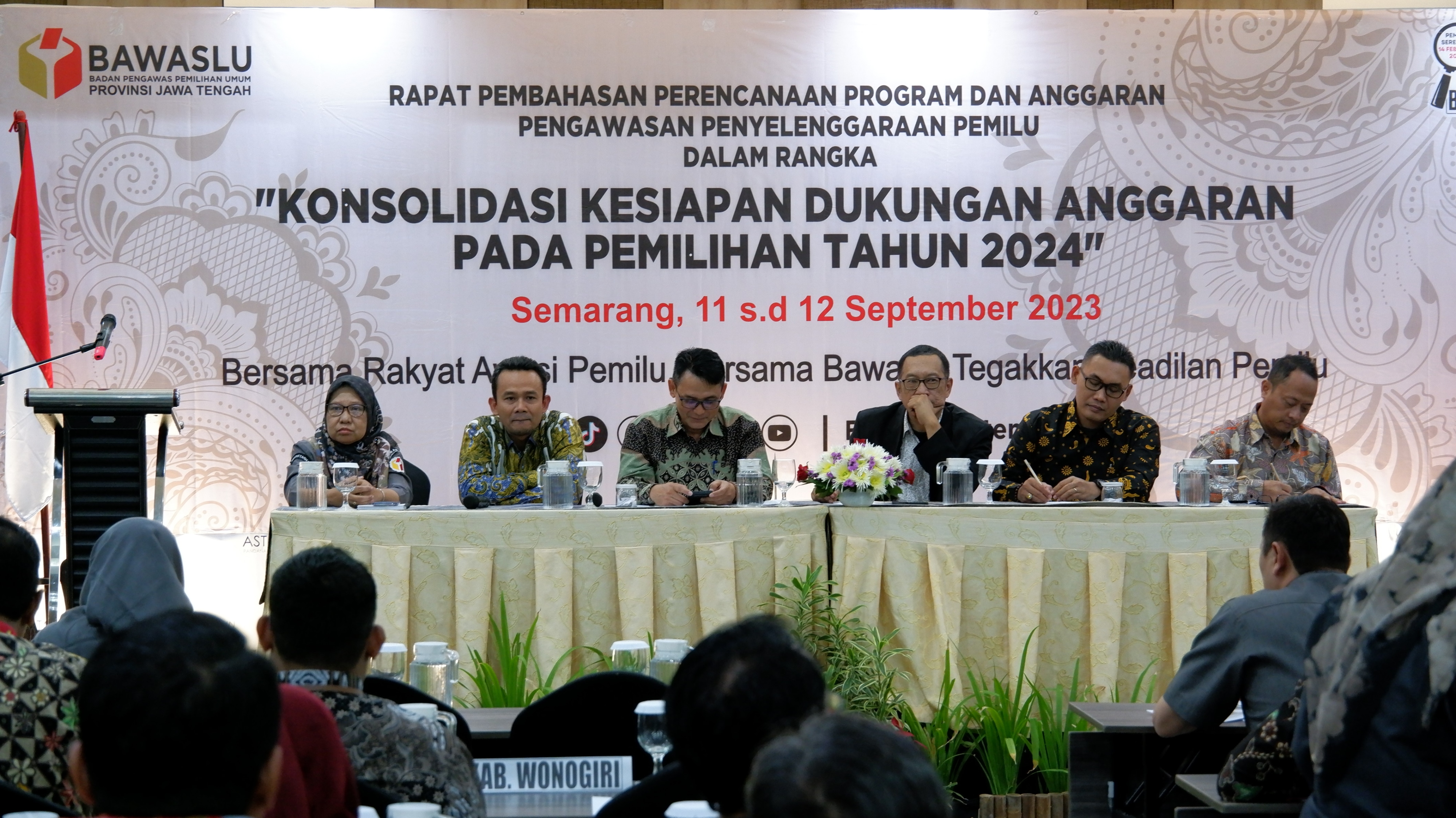 Petakan Usulan Dana Hibah, Bawaslu Jateng Gelar Rapat Kesiapan Dukungan Anggaran Pemilihan