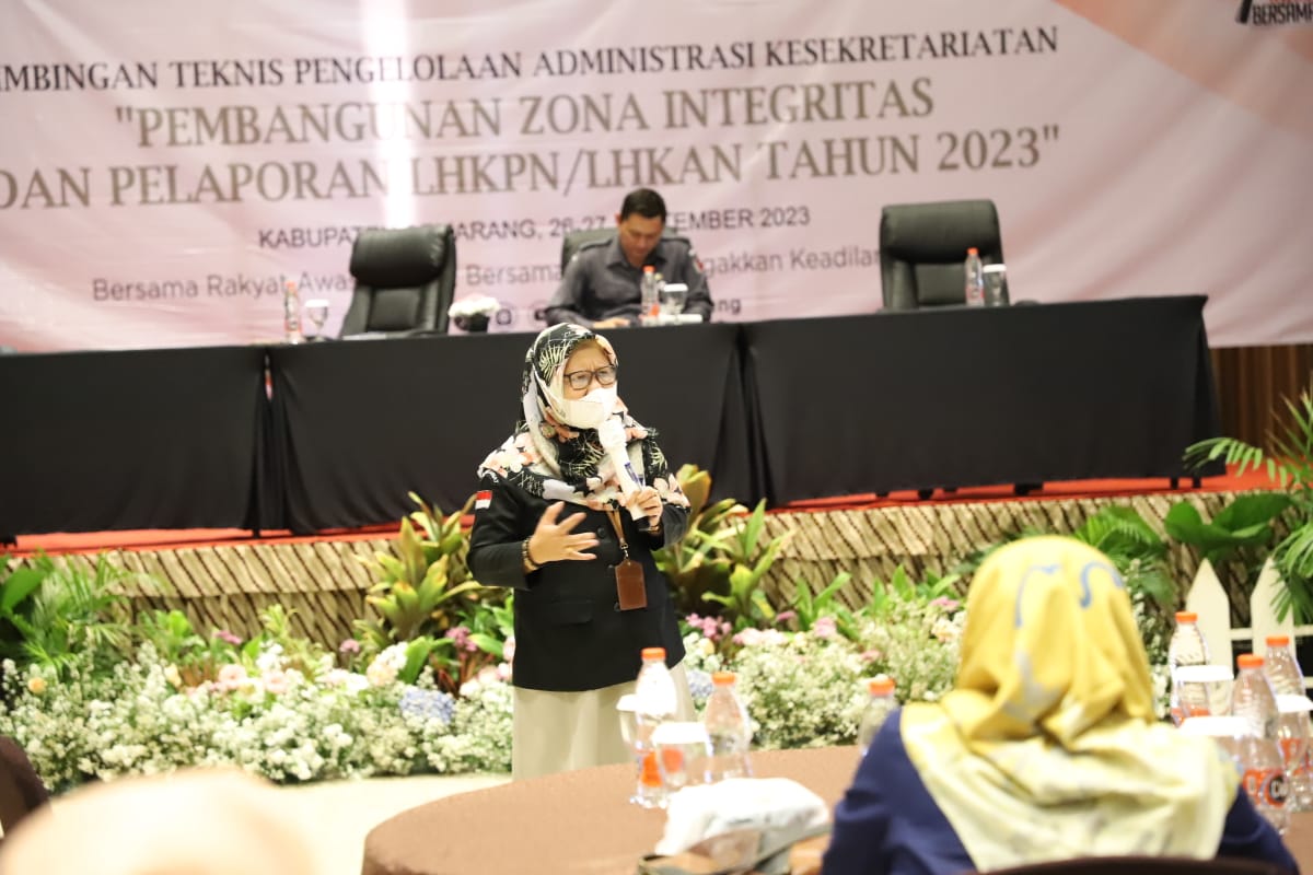 Bawaslu Provinsi Jawa Tengah Kejar Target Pelaporan LHKPN 100% dan Pembangunan Zona Integritas