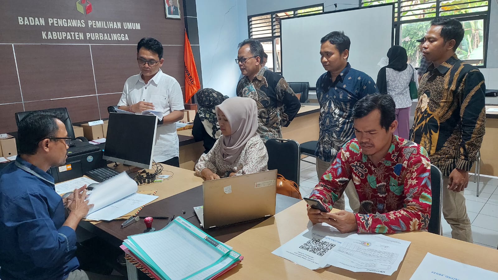 Bawaslu Jawa Tengah Lakukan monitoring Tes Wawancara Panwaslu Kecamatan Pemilihan 2024