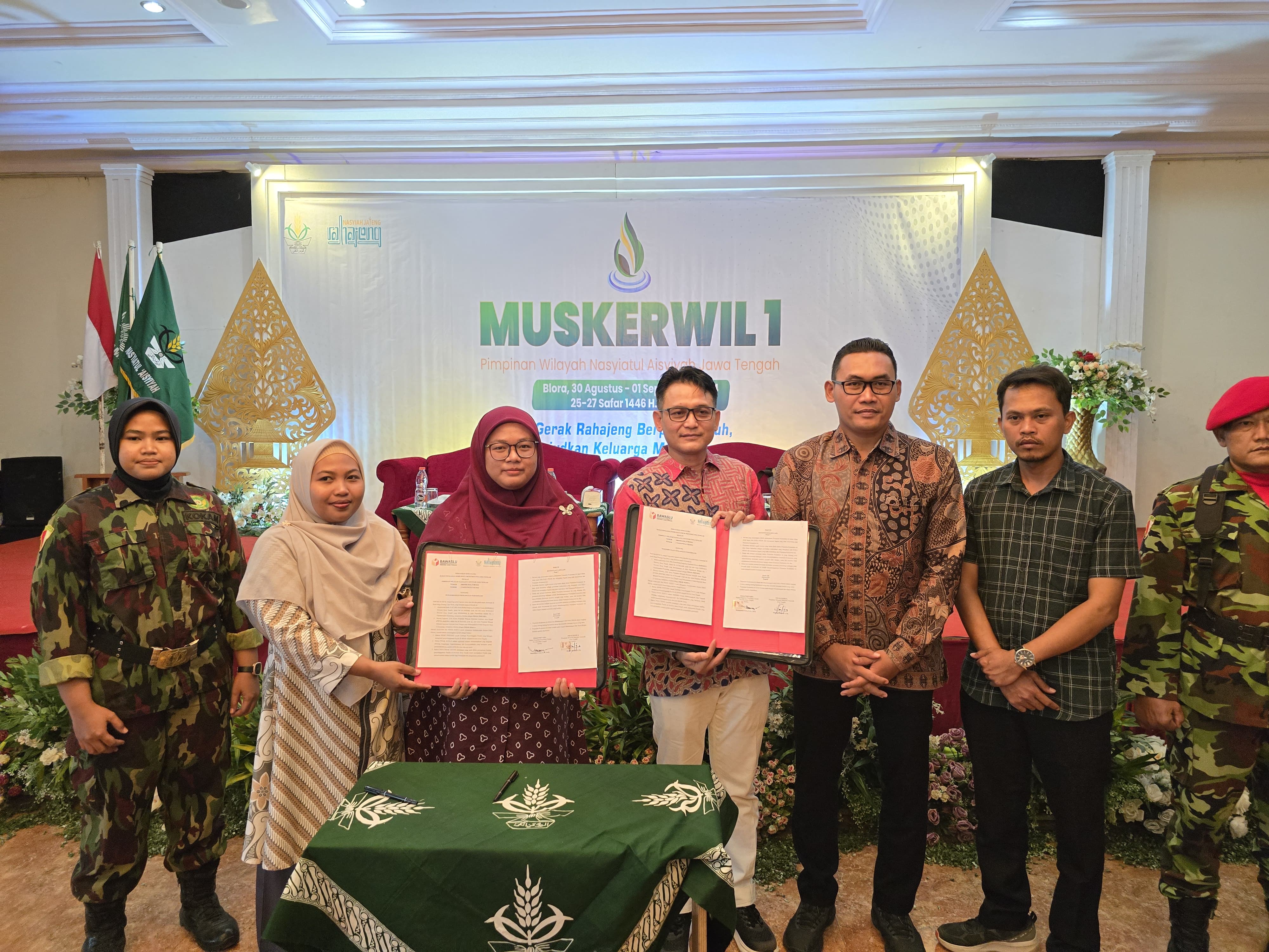 Tanda Tangani Perjanjian Dengan PWNA, Amin Minta Perempuan Berani Berperan