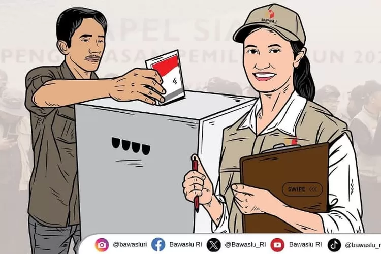 Bawaslu Jateng Awasi Pelaksanaan Pemungutan dan Penghitungan Suara Pilkada Serentak 2024