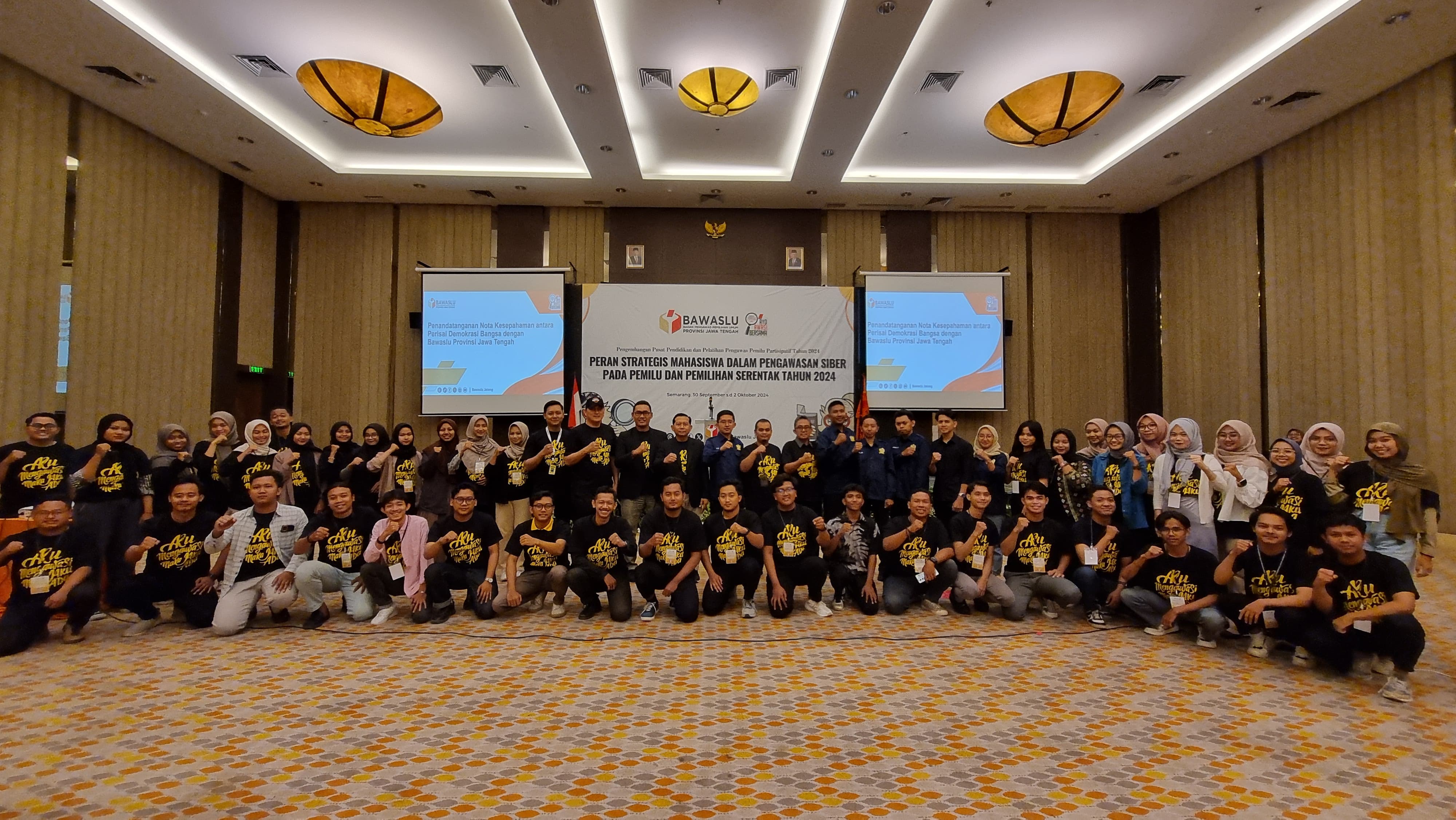 BAWASLU JATENG LIBATKAN MAHASISWA JADI RELAWAN PATROLI CYBER AWASI KAMPANYE DUNIA MAYA