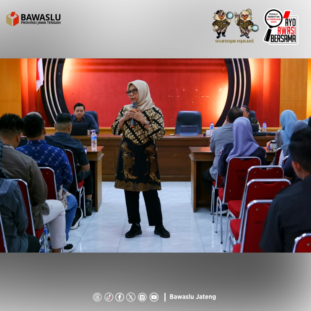 Bawaslu Jateng Persiapkan Bawaslu Kabupaten/Kota hadapi Perselisihan Hasil Pemilihan