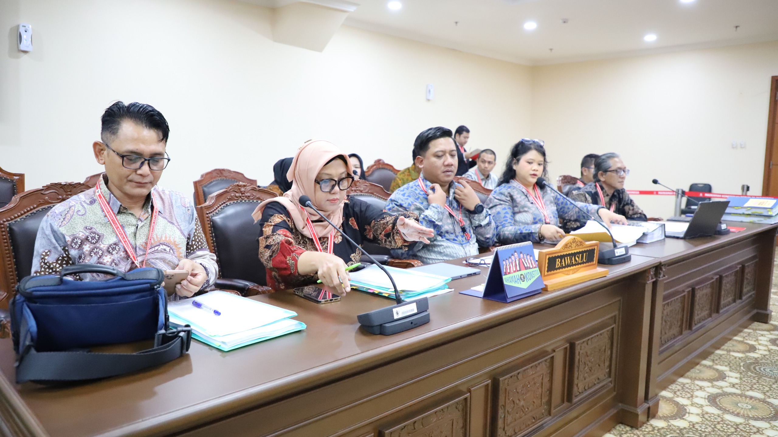 Bawaslu Jawa Tengah Hadiri Sidang Perselisihan Hasil Pemilihan Gubernur dan Wakil Gubernur Tahun 2024