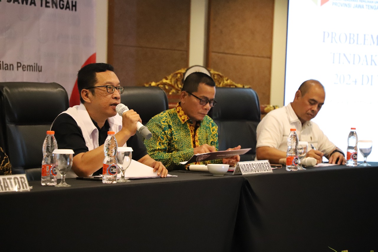 Bawaslu Jateng Detailkan Problematika dan Arah Evaluasi Sentra Gakkumdu di Pilkada 2024