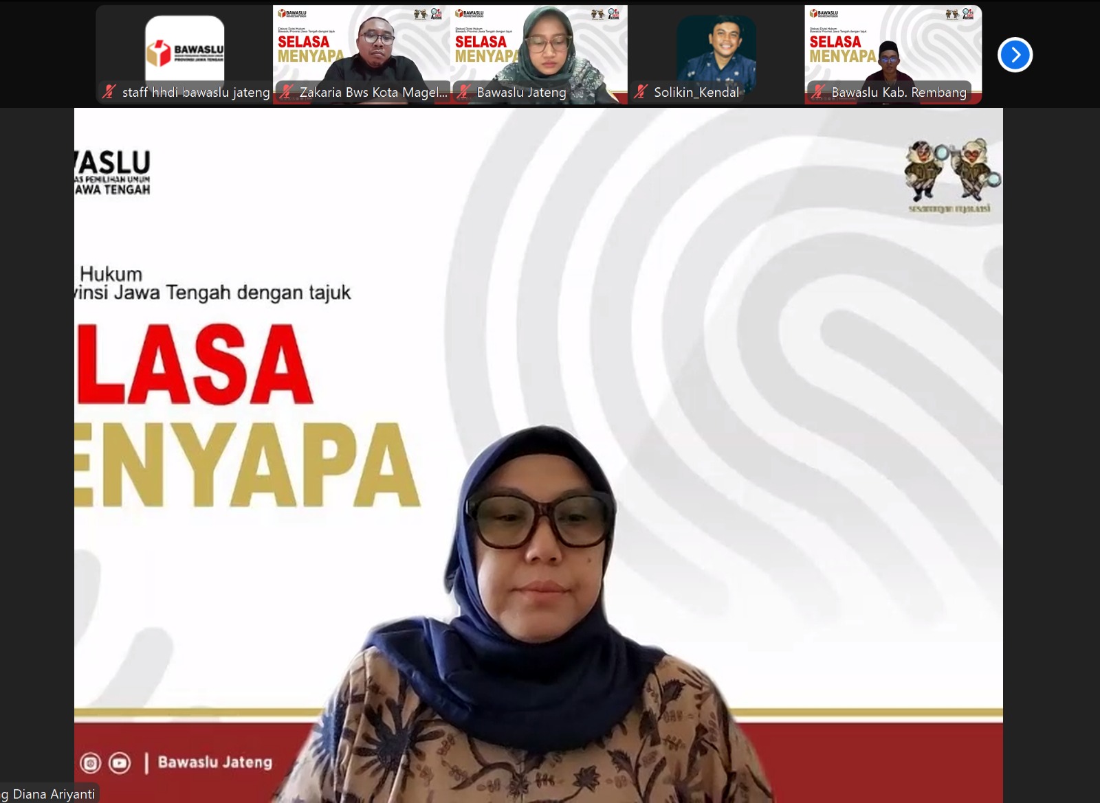 Inventarisasi Masalah Pemilu, Bawaslu Jateng Libatkan 35 Bawaslu Kabuten/Kota Bahas Permasalahan Pengawasan Tahapan Pencalonan