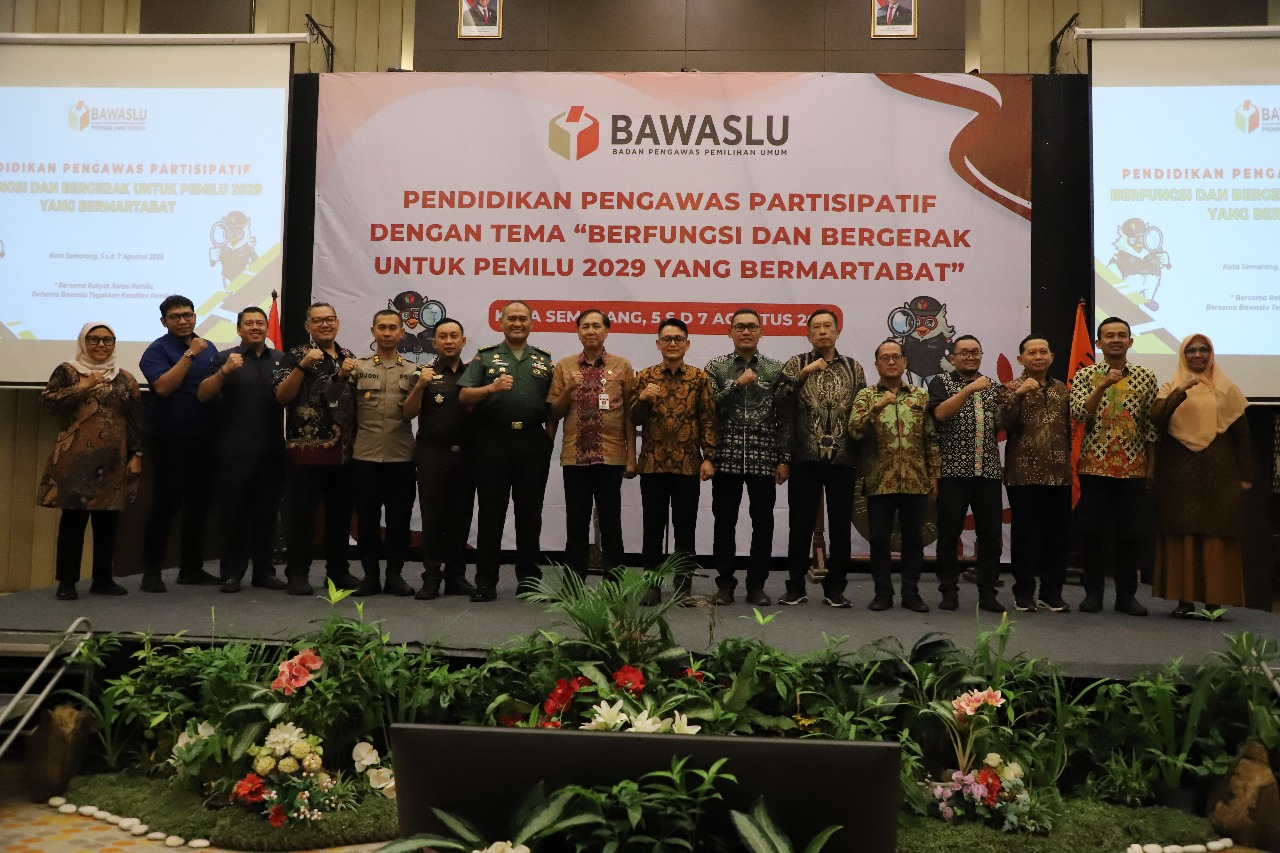 Bawaslu Jateng Buka Pendidikan Pengawas Partisipatif, Siapkan Kader Awasi Pemilu 2029
