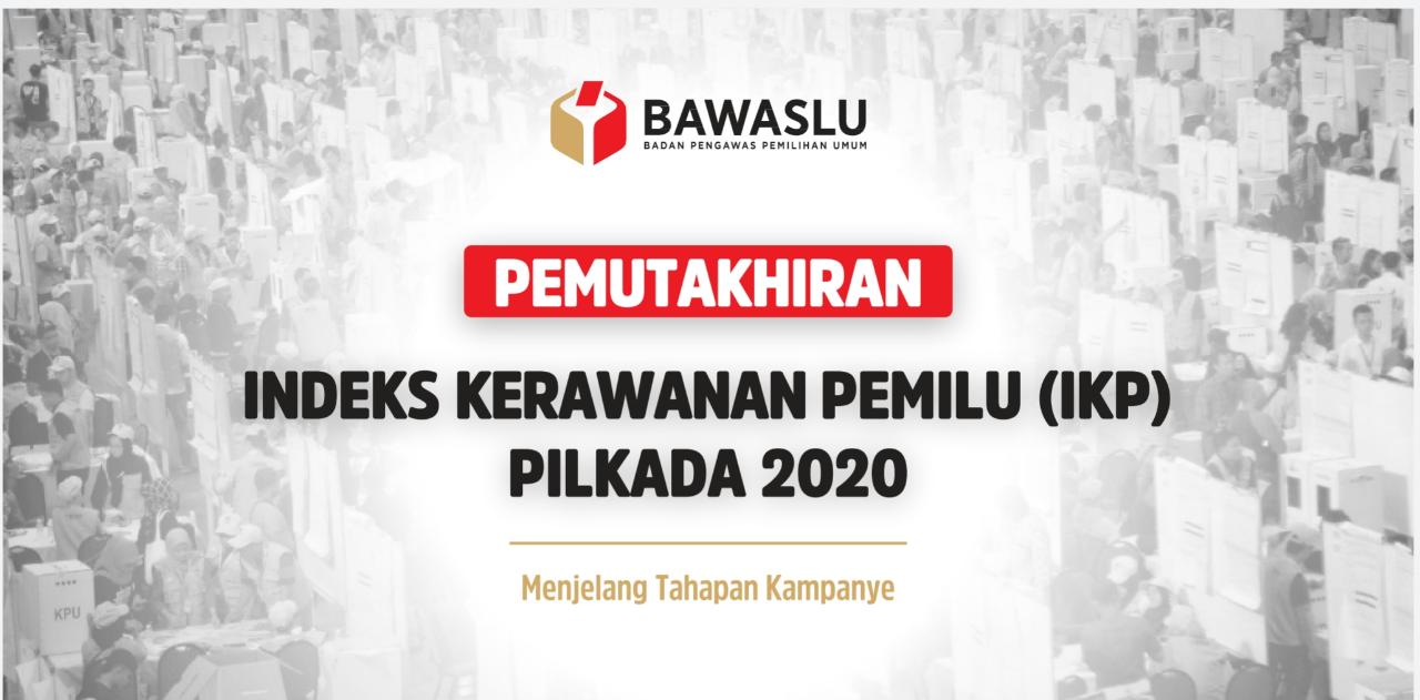 Press Release : IKP Terbaru Jelang Kampanye, Pandemi Potensial Ganggu Pilkada