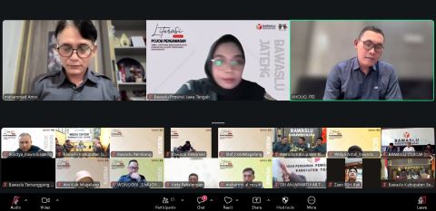Kegiatan Literasi Pojok Pengawasan (LPP) Volume 21 yang digelar Bawaslu Provinsi Jawa Tengah diikuti jajaran Bawaslu Kabupaten/Kota se-Jawa Tengah