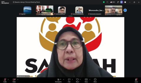 Kepala Sekretariat Bawaslu Provinsi Jawa Tengah, Yessi Yunius memberi arahan kepada Bawaslu Kabupaten/Kota guna mendorong percepatan penyelesaian tindak lanjut hasil pemeriksaan Aparat Pengawasan Intern Pemerintah (APIP)