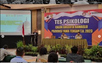 119 Orang Ikuti Tes Psikologi Calon Anggota Bawaslu Jawa Tengah