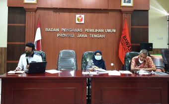 Bawaslu Jateng Matangkan Persiapan SKPP Daring