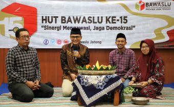 HUT Bawaslu ke-15, Bagja: Momentum Refleksi