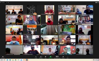 Bawaslu Jateng Selenggarakan Rakor Daring Penyusunan Form-A Pengawasan