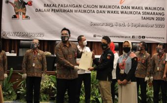 Bawaslu Awasi Pendaftaran Bakal Pasangan Calon