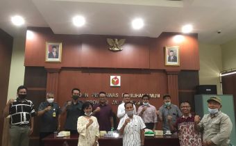 Mapilu PWI Jateng Audiensi ke Bawaslu Jateng