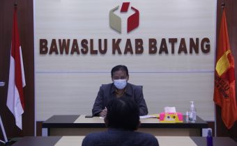 Bawaslu RI laksanakan Verifikasi PAW Calon Anggota Bawaslu Kab. Batang
