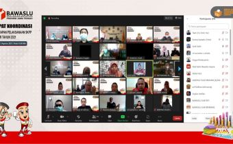 Bawaslu Jateng Rapat Persiapan SKPP Dasar "Peserta SKPP Dasar Disyaratkan Telah Vaksin"