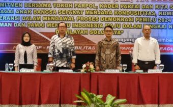Bawaslu Prov Jateng Hadiri FGD Polda Jateng "Menjadi Wasit Pemilu 2024 Adil, Humanis, Profesional dan Proporsional".