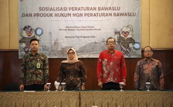 Bawaslu Jateng Gelar Sosialisasi Aturan Pencalonan Pemilihan 2024