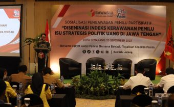 Bawaslu Jateng Ajak Masyarakat Untuk Antisipasi Terkait Modus Politik Uang