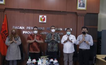 Bawaslu Jateng Gelar Halal Bihalal dan Penganugerahan Kompetisi Kehumasan