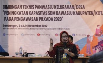 Bawaslu Jateng Dorong Digitalisasi Data dan Informasi